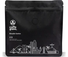 Kavos pupelės Caffe Grano Brazil Santos 250 g