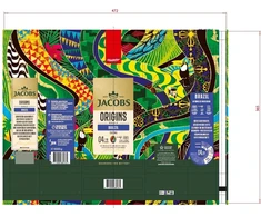 Kavos pupelės Jacobs Origins Single Brazil Coffee Beans 1kg