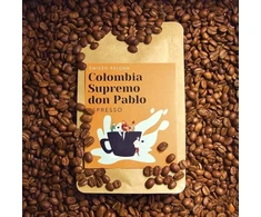 Kavos pupelės Świeżo Palona Kavos pupelės Colombia Supremo Don Pablo Quindio Washed 1kg