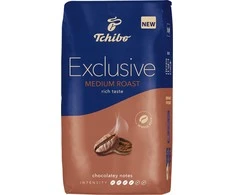 TCHIBO EXCLUSIVE MEDIUM ROAST kavos pupelės 1000G