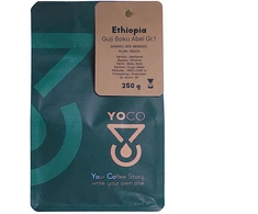 Kavos pupelės YoCo Kavos pupelės Kava Etiopija Boku Abel Gr.1 Filtras 250g