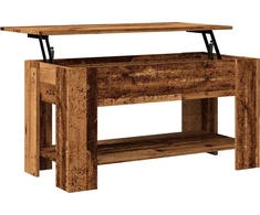 kavos staliukas Old Wood 101x49x52 cm Engineered Wood