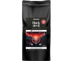Kavos pupelės 4Swiss Juodas Devil šviežiai skrudintos 1kg