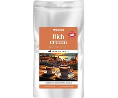 4Swiss Rich Crema šviežiai skrudintos kavos pupelės 500g
