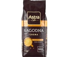 Kavos pupelės Astra švelni kreminė 1kg