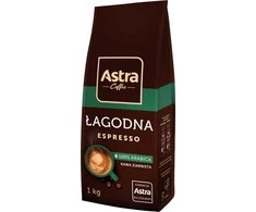 Kavos pupelės Astra Švelnus espresas 1kg