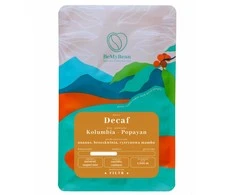 BeMyBean be kofeino Kolumbijos Popayan kavos pupelės, 250 g, filtras