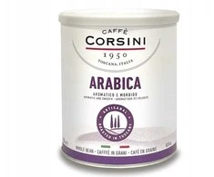 Caffe Corsini kavos pupelės Arabica kavos pupelės 250g