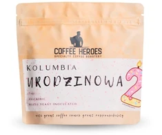 „Coffee Heroes Roastery Coffee Heroes Kolumbija Gimtadienio“ kava pupelėmis 200g (5906213514127)