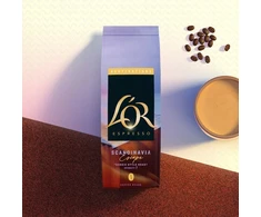 Delicious Destinations L'OR Destinations Scandinavia Escape skrudintos kavos pupelės 450 g