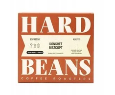 Kavos pupelės Hard Beans Coffee Konkret Espresso Biscuit kavos pupelės 250g