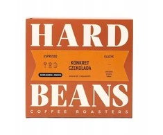 Kavos pupelės Hard Beans Coffee Konkret šokoladinės espreso kavos pupelės 250g