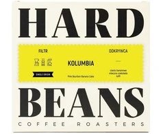 Hard Beans - Kolumbijos rausvojo burbono bananų pyrago filtras 200 g