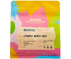 Kawa ziarnista HAYB Ethiopia Bench Maji 200 g