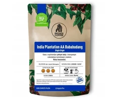 Skrudinta kava pupelėse Ingagi Coffee India Plantation AA Bababudang 1kg (5905068088203)