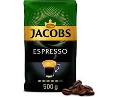 Jacobs Espresso kavos pupelės 500g