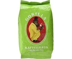 Gorilla Kaffeehaus sveikos pupelės 1kg kilnus mišinys be karčiųjų medžiagų