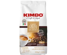 KIMBO Caffè Crema Dolce 100% arabika, 1000 g visos pupelės