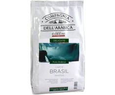 LoveCoffee Kava pupelėmis Kompania Arabiki Brazilija Santos 250 g