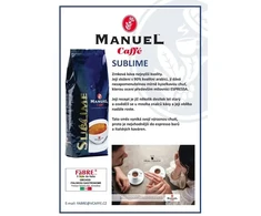 Kawa ziarnista Manuel Kawa ziarnista Sublime 1kg