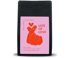 Kavos pupelės MRC. Kavos pupelės MRC. Lots of love 250g