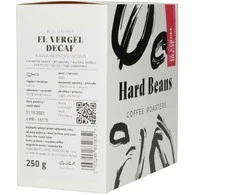 Hard Beans Kavos pupelės Qualia Caffe Kolumbija El Vergel be kofeino 250 g - be kofeino