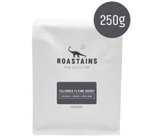 Kavos pupelės Roastains Kolumbija Flying Buddy ESPRESSO 250g
