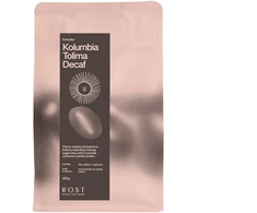 „Kava pupelėmis ROST Kolumbija Tolima Decaf Omniroast 250 g – kava be kofeino (5905658016210)“