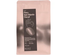 Skrudinta kava ROST Peru San Martin Decaf 250 g – kava be kofeino (5905658016654)