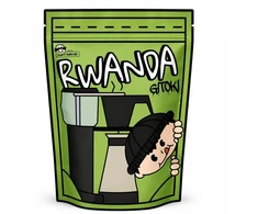 Skrudinta kava Runty Roaster Rwanda Gitoki Washed 250 g