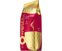 Woseba kavos pupelės WOSEBA Premium CREMA GOLD kavos pupelės, 1100g