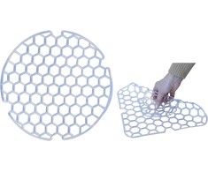 Sauber Sink mat Ø26cm, soft, transparent