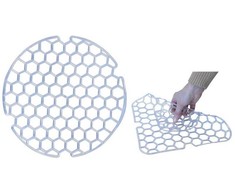 Sauber Sink mat Ø26cm, soft, transparent