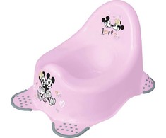 Keeeper Adam neslystantis tualetas su Minnie Mouse, rožinis