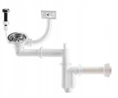 [[KEEP0]] AKCES 19040 Praustuvo sifonas 1-KOM Butelinis automatinis Su grindų skalbimo mašinos/indų plovimo mašinos išėjimu Sietelis 3,5'' Kamštis su filtru Rankenėlė ABS chromas Vertikalus, horizontalus išleidimas fi 40 // SZT.A.40-PP-1KOM-3,5'-AUTOMAT