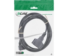 [[KEEP0]] Maitinimo laidas InLine ® Maitinimo laidas, C14 kampuotas kištukas į Schuko lizdą, 2m