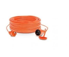 KEL Sodo minkštiklis 1-lenkimo iš / U 30m 16A IP44 oranžinė (W-96986)