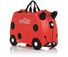 Trunki kelioninis lagaminas su ratukais vaikams | Boružėlė Harley