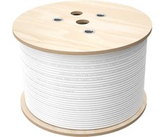 Multikabel Q-LANTEC Multimedia 2 x U/UTP kat.6 + 2 x RG6 1.13 + 2 x FO G657A1, LSOH Dca, pilka 500m