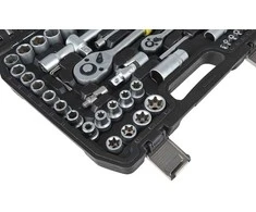 Keltin 108 vnt. 1/4" ir 1/2" veržliarakčių rinkinys (3)