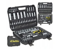 Keltin 108 vnt. 1/4" ir 1/2" veržliarakčių rinkinys (3)