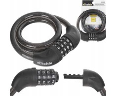 KELTIN Zapięcie rowerowe na 4 cyfrowy szyfr 12x800mm (60)