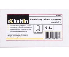 KELTIN Aliuminio dviračio laikiklis G-81 telefonui (100)