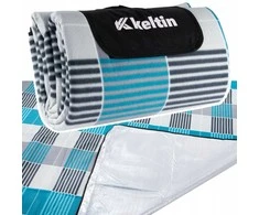 Keltin Izoliuota paplūdimio antklodė 200x200 (pilkai mėlyna) (12)