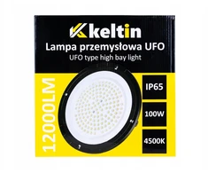 KELTIN Pramoninė LED lempa UFO tipo 100W 12000LM 4500K IP65 (10)