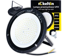 KELTIN Pramoninė LED lempa UFO tipo 100W 12000LM 4500K IP65 (10)
