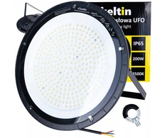 KELTIN Lampa przemysłowa LED typu UFO 200W 24000LM 4500K IP65 (10)