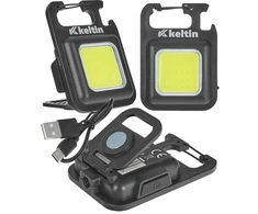 Keltin Mini kišeninis žibintuvėlis su magnetu LED COB 6W 500mAh 300lm IPX4 – dėžutėje rodoma (18/216)