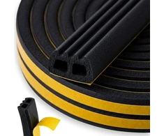 KELTIN Lipni tarpinė langams ir durims EPDM tipas E 15x8mm 50m /juoda (5903418309374)