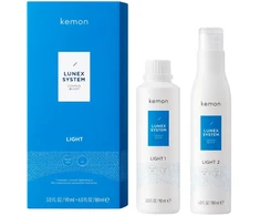 Lunex System Light Set Kemon: Šviesinantis plaukų kremas, 90 ml + Plaukų aktyvatorius kremas, 180 ml